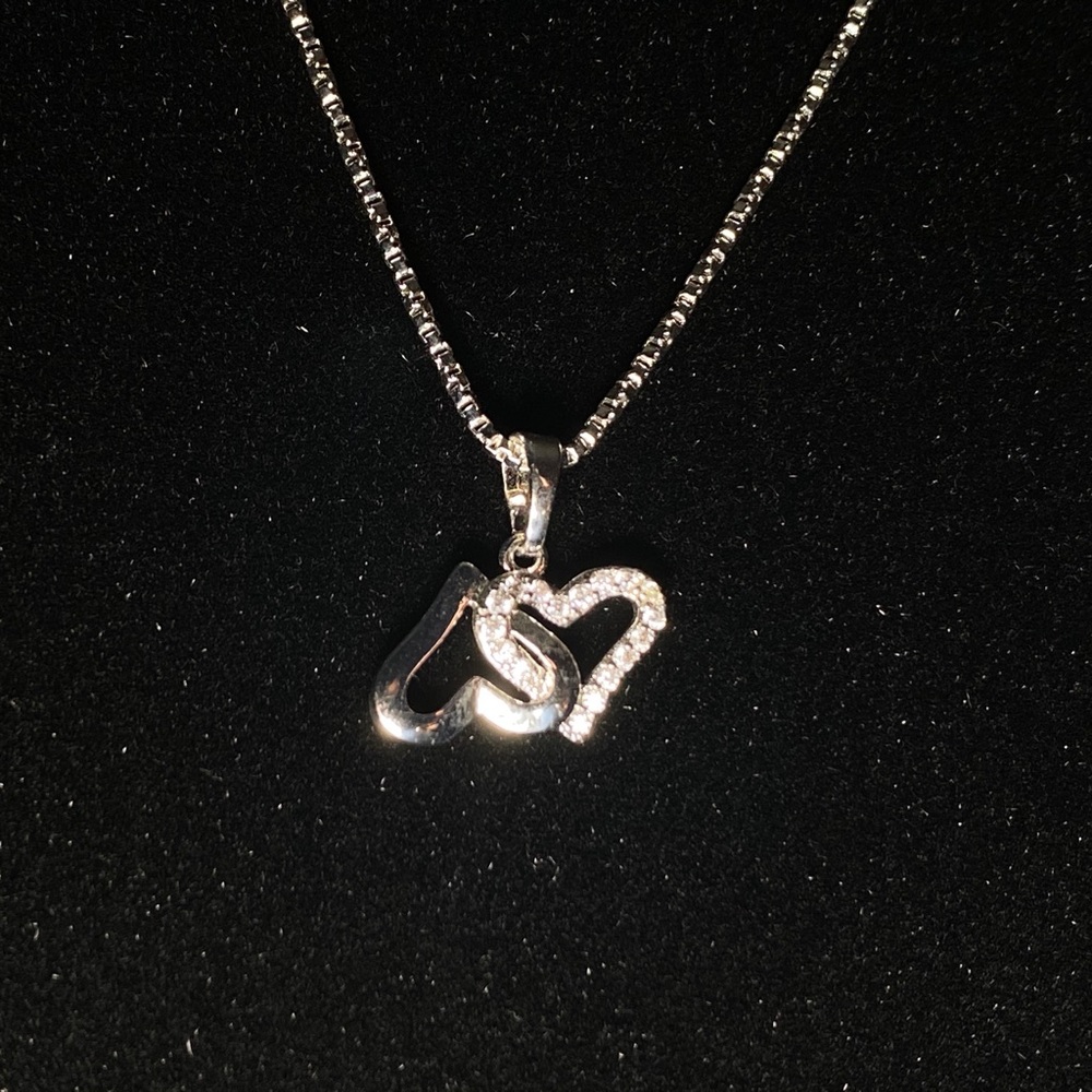 Double Heart Necklace